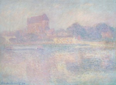 The Church of Vernon, Fog by Claude Monet